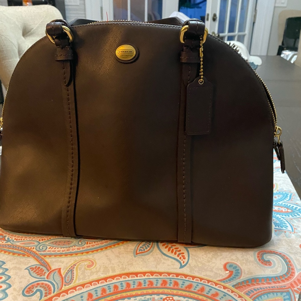 Coach hand purse